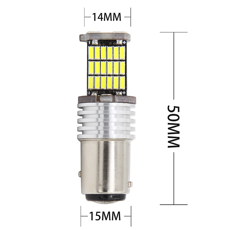 Автомобильный Стайлинг 18X 1157 BAy15D S25 3020 led 4014 45 SMD Led 1016 7528 двойной контакт высокий