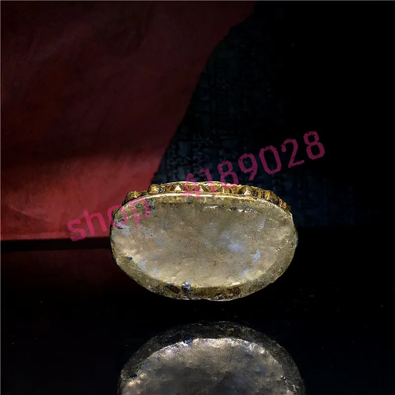 

Pure copper, mosaic turquoise, Shakya Mani Buddha