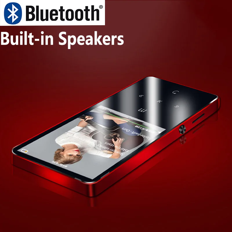 Оригинальный Bluetooth 4 2 металлический MP3 плеер встроенный динамик высокое качество