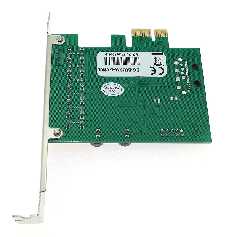 PCI Express до 6 USB 2 0 удлинитель карту со встроенным 9pin extender адаптер Renesas чип|Платы