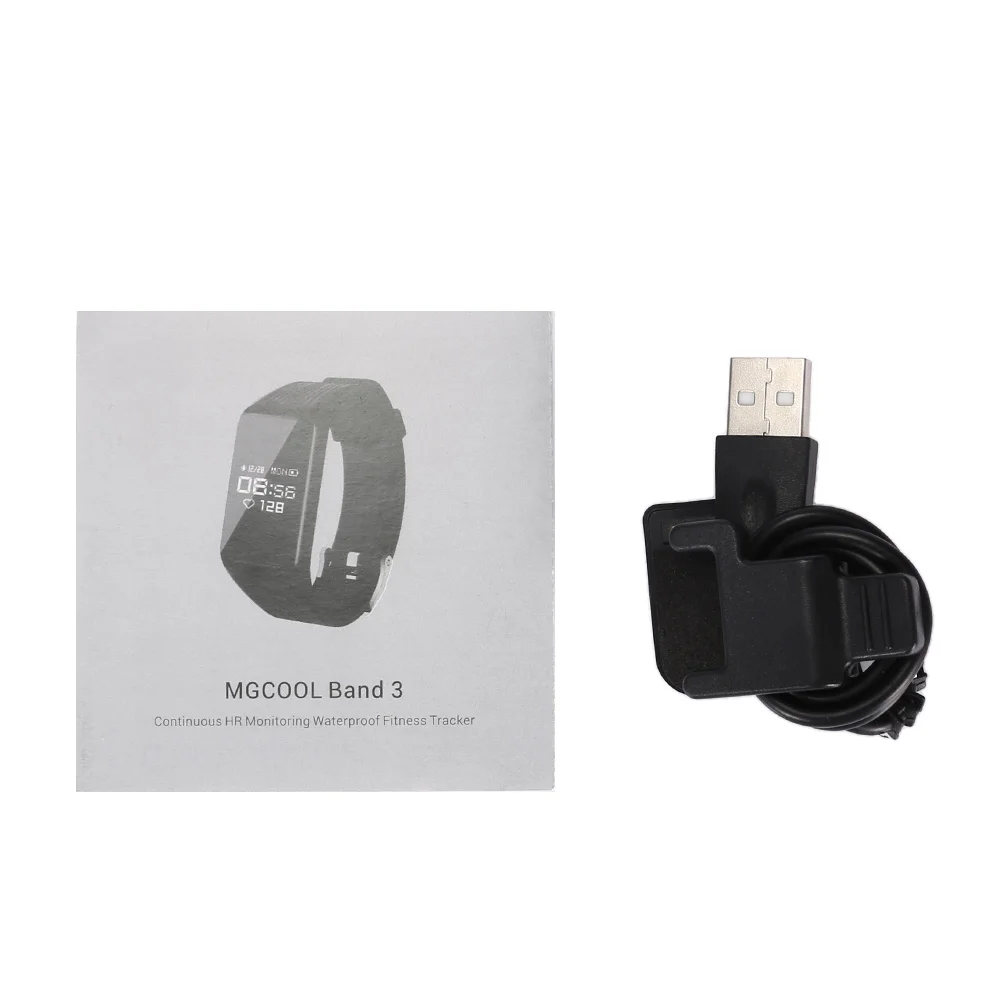 MGCOOL группа 3 Smartband IP68 Водонепроницаемый Плавание доказательство монитор