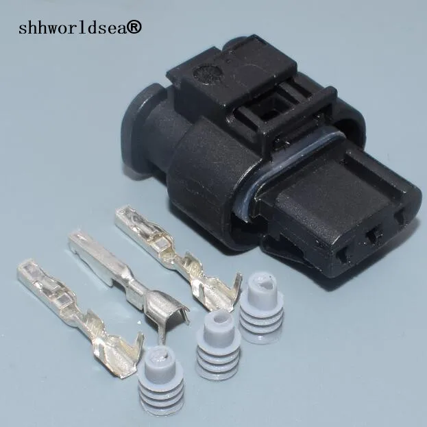 Shhworldsea 3 pin Электрический автомобильный разъем водонепроницаемый типа 3C0973203 3C0 973 203 872-858-541 для VW парковки Сенсор штепсельной вилки