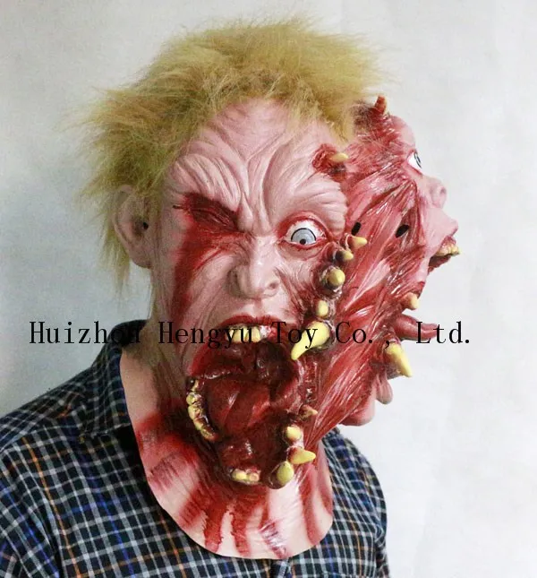 2014 Лидер продаж на всю голову Реалистичная маска для Хэллоуина празднование