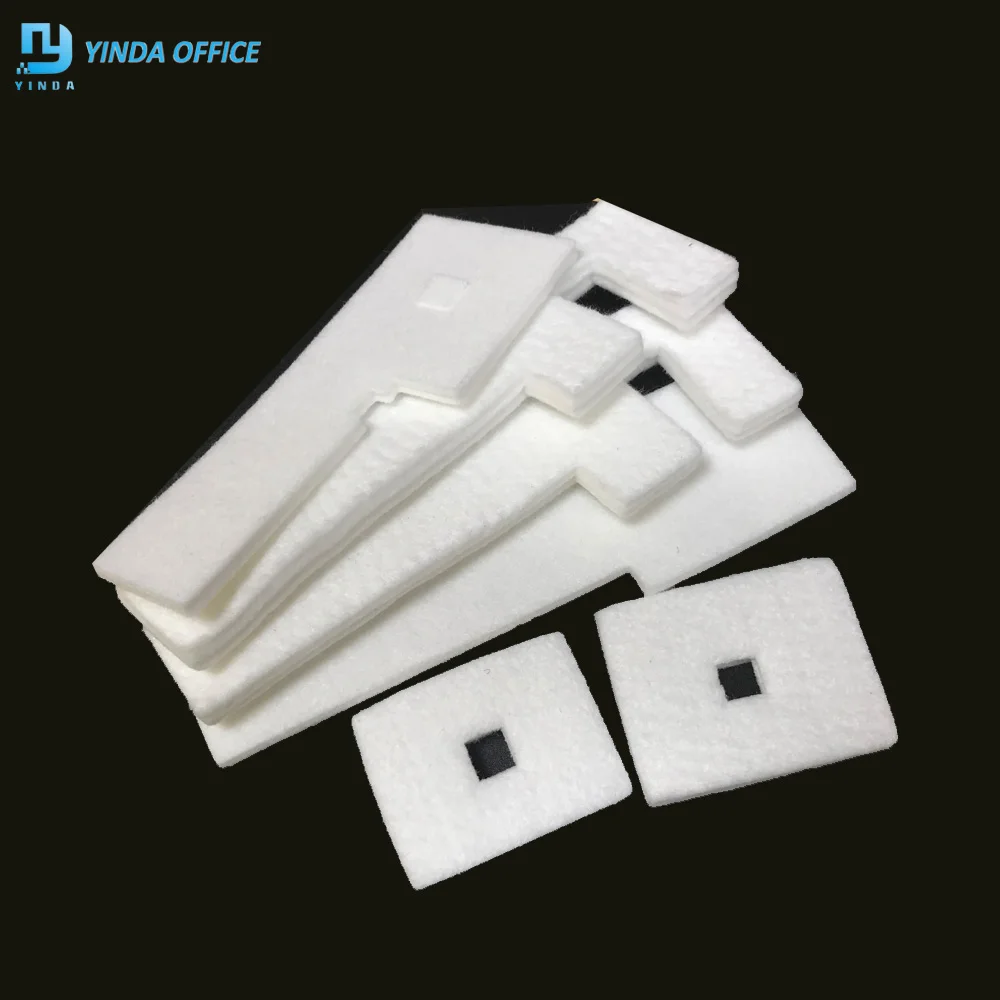 10 комплектов пустотелых чернил колодки губка для Epson L300 L301 L303 L310 L350 L351 L353 L358 L355 L111