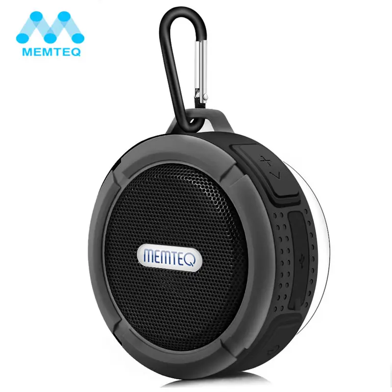 MEMTEQ водонепроницаемый беспроводной Bluetooth Душ стерео динамик Handsfree всасывающий