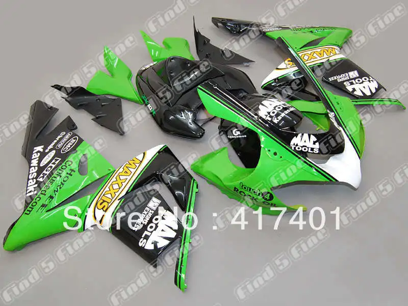 Обтекатели для Kawasaki NINJA ZX-10R 04-05 ZX10R 2004-2005 ZX 10R 04 05 2004 2005 ABS полностью мотоциклетный