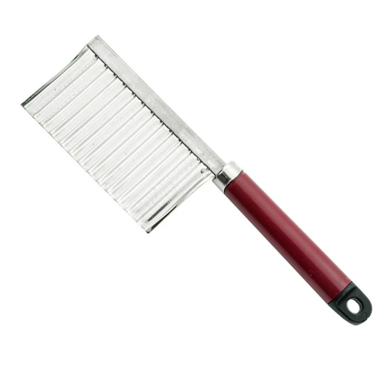 Креативный многофункциональный картофельный нож режущий Шелковый волнистый