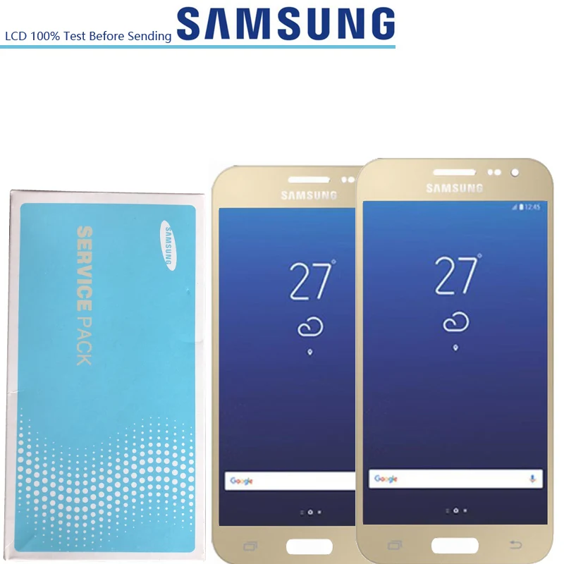 Оригинальный AMOLED ЖК-дисплей для SAMSUNG Galaxy J2 J200 J200F J200H J200Y сенсорный ЖК-экран с