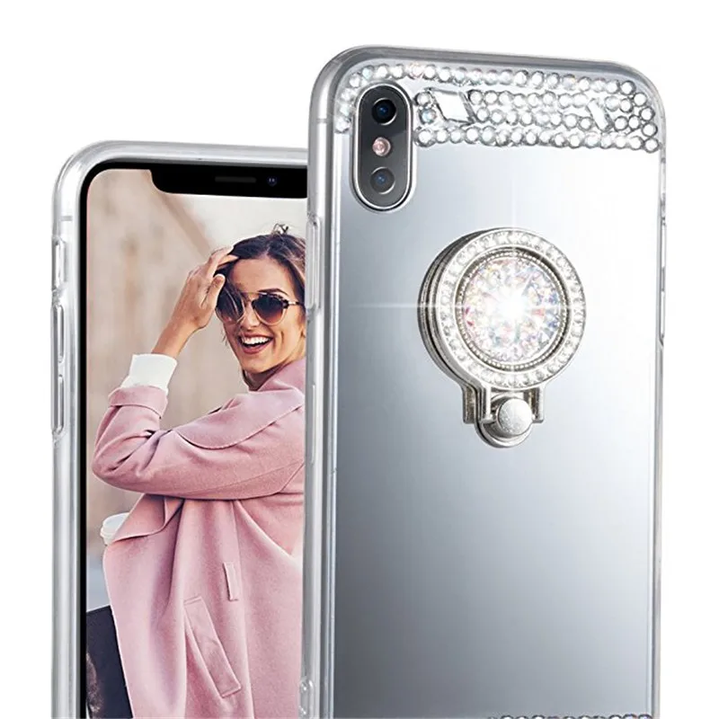 Роскошный блестящий зеркальный чехол Redmi 4A 5A 6A 7A 8A Note 8 7 pro 6 для Xiaomi MI 6X 5 5X A1 A2 4 5S PLUS