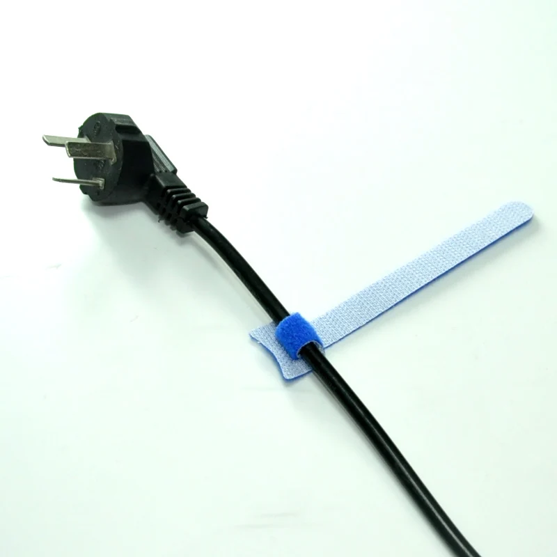 Волшебная лента 10 шт. 12x200 мм для кабеля шнур завязывания компьютера сматывания