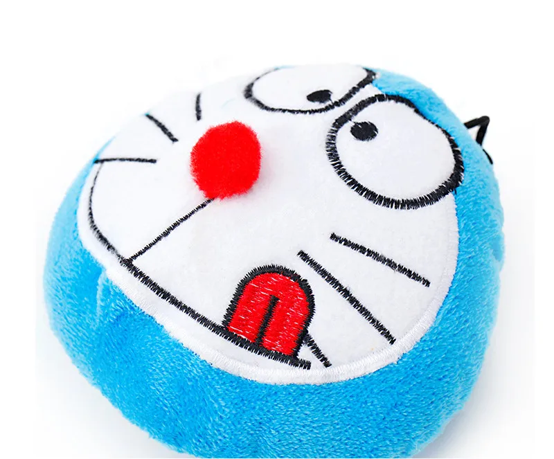 Бесплатная доставка Симпатичные Doraemon кошка в горошек Жевательная игрушки Pet