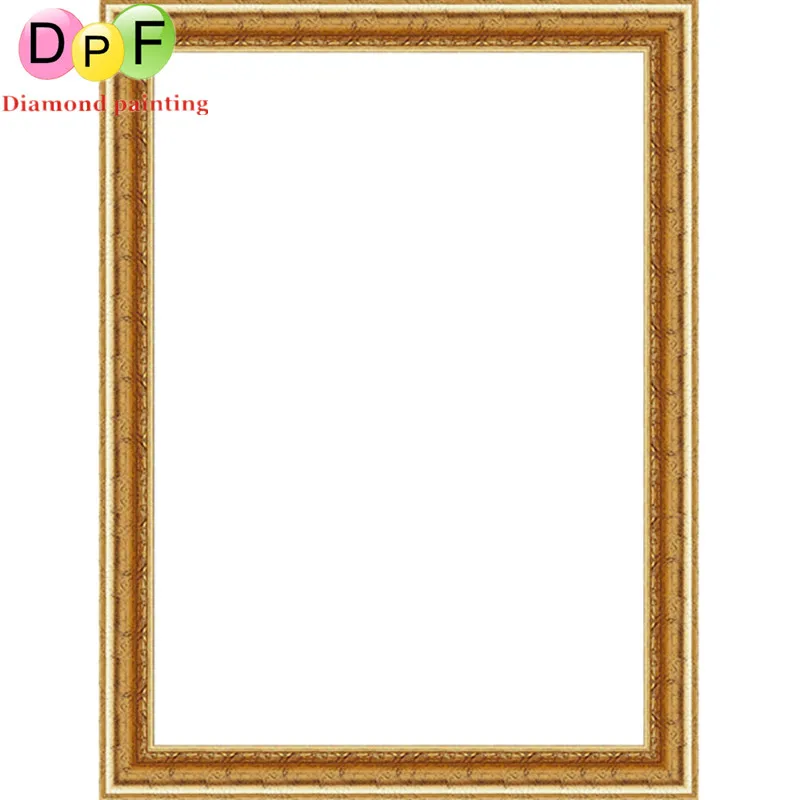 DPF новая Алмазная вышивка Круглая Полная алмазная живопись крестиком Стразы в