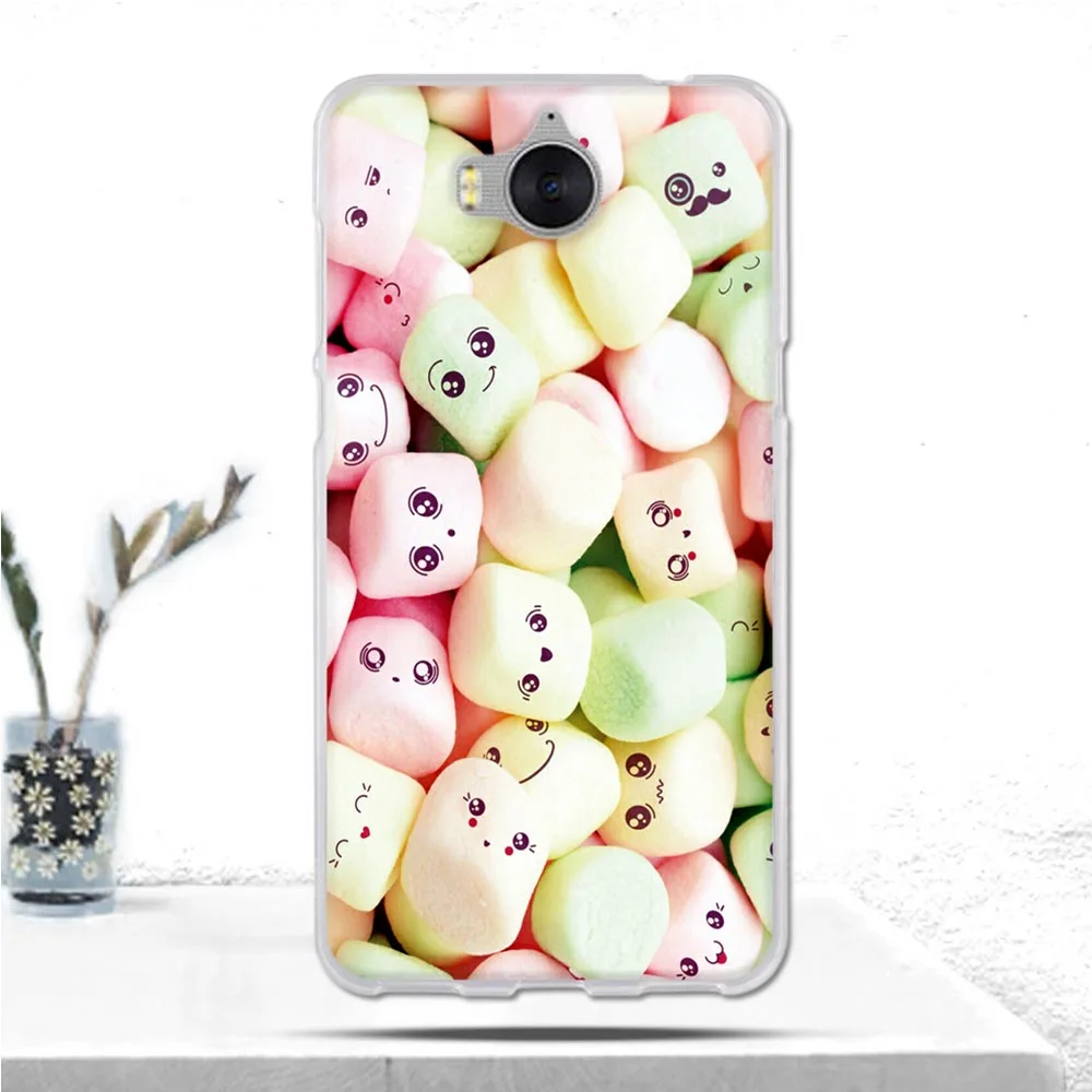 Силиконовый мягкий телефонный чехол для huawei Y5 2017 III 3 КРЫШКА ДЛЯ Y6 MYA L22 L03 НУА Вэй