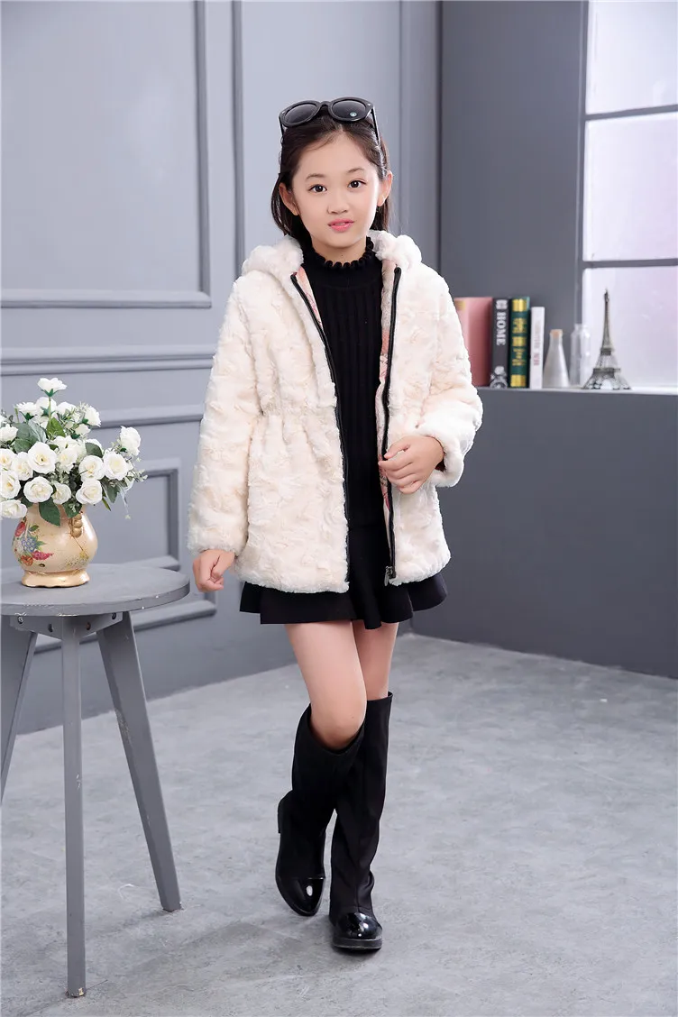 2019 Autumn Winter Baby Girls Cotton Coat Warm Jacket Snowsuit Outerwear For Children Kids Clothes Hooded Overcoats F206 | Детская