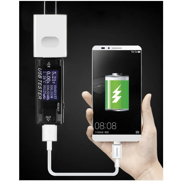 8 в 1 QC 2 0 3 4 30 электрическая мощность USB Емкость Напряжение Тестер измеритель тока
