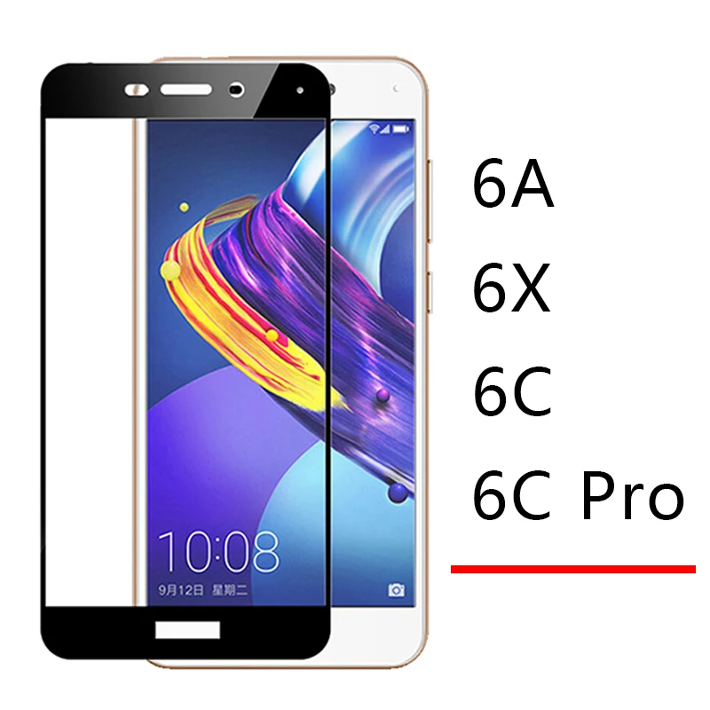 Чехол для Honor 6c Pro 6a 6x закаленное стекло Huawei Honer Onor 6 C X A C6 X6 A6 6cpro защитная пленка