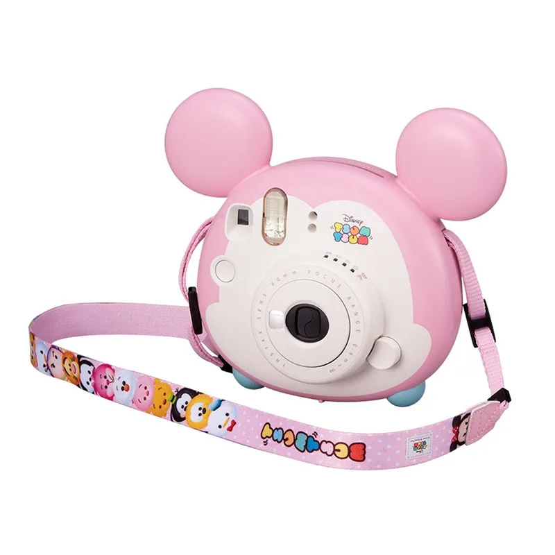 Fujifilm Instax розовый Стиль Мини Мгновенный фильм Камера для Polaroid Моментальное фото в
