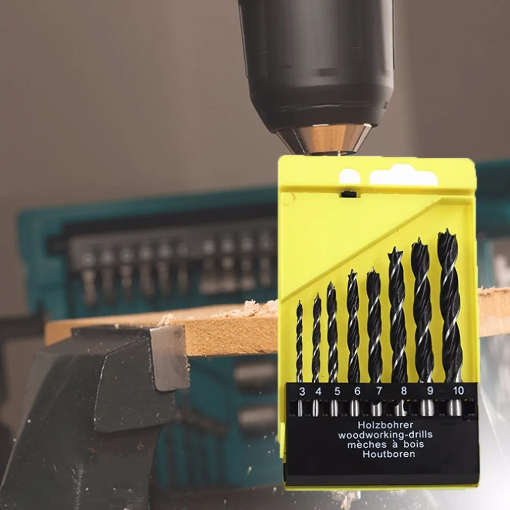 Hss 5 Флейта Зенковка сверло три острых сверла столярная фаска 3/4/5/6 мм отверстие