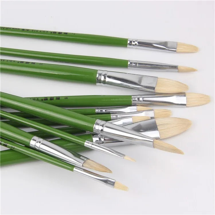 6 шт./компл. Прямые производители свиная щетина Искусственное искусство язычок