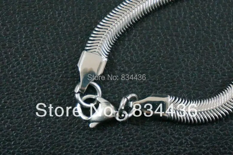 Мужская цепочка со змеиным плетением 6 мм 60 см|steel love|jewelry goldsteel anniversary gifts for men |