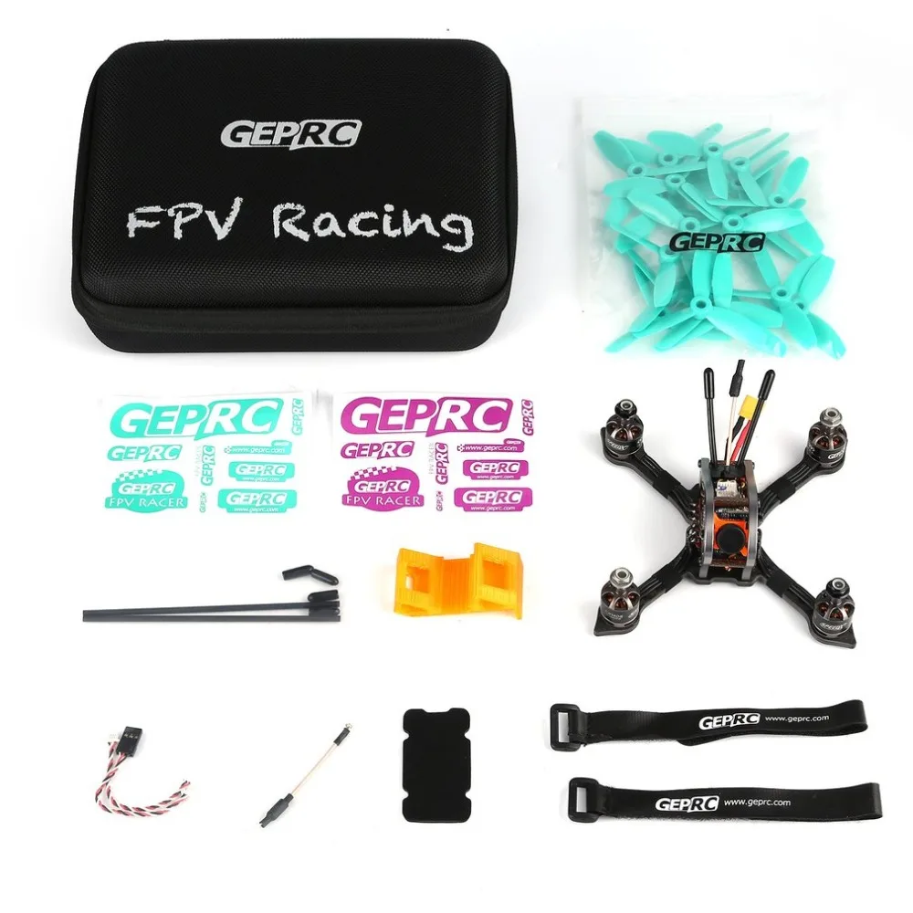 GEPRC Sparrow 139 мм MX 3 V2 микро бесщеточный FPV гоночный Квадрокоптер с FrSky приемником 600TVL 5