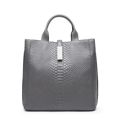 Fashion Red women genuine leather handbags crocodile pattern totes evening package shoulder messenger bag female briefcase | Багаж и сумки