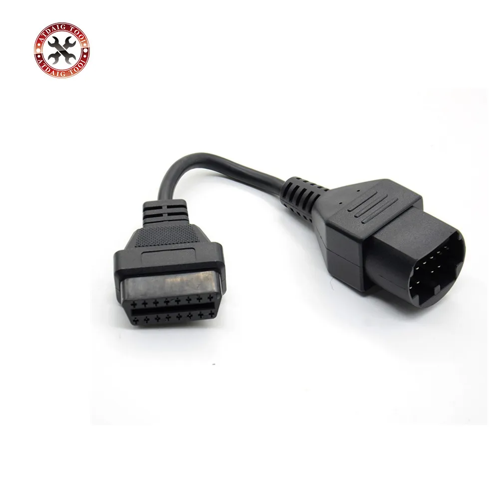 A + высокое качество 17Pin для 16Pin OBD 2 кабеля Mazda 17 штыревой соединительный кабель 16