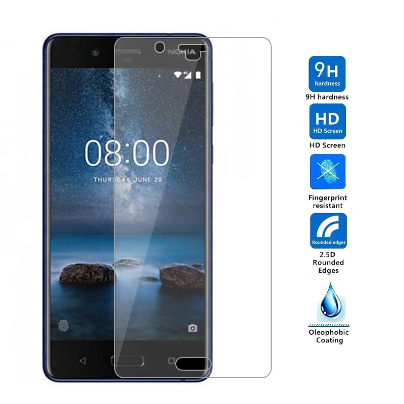 Закаленное Стекло для Nokia Lumia 830 520 530 435 620 с уровнем твердости 9 H 2.5D устойчивые к