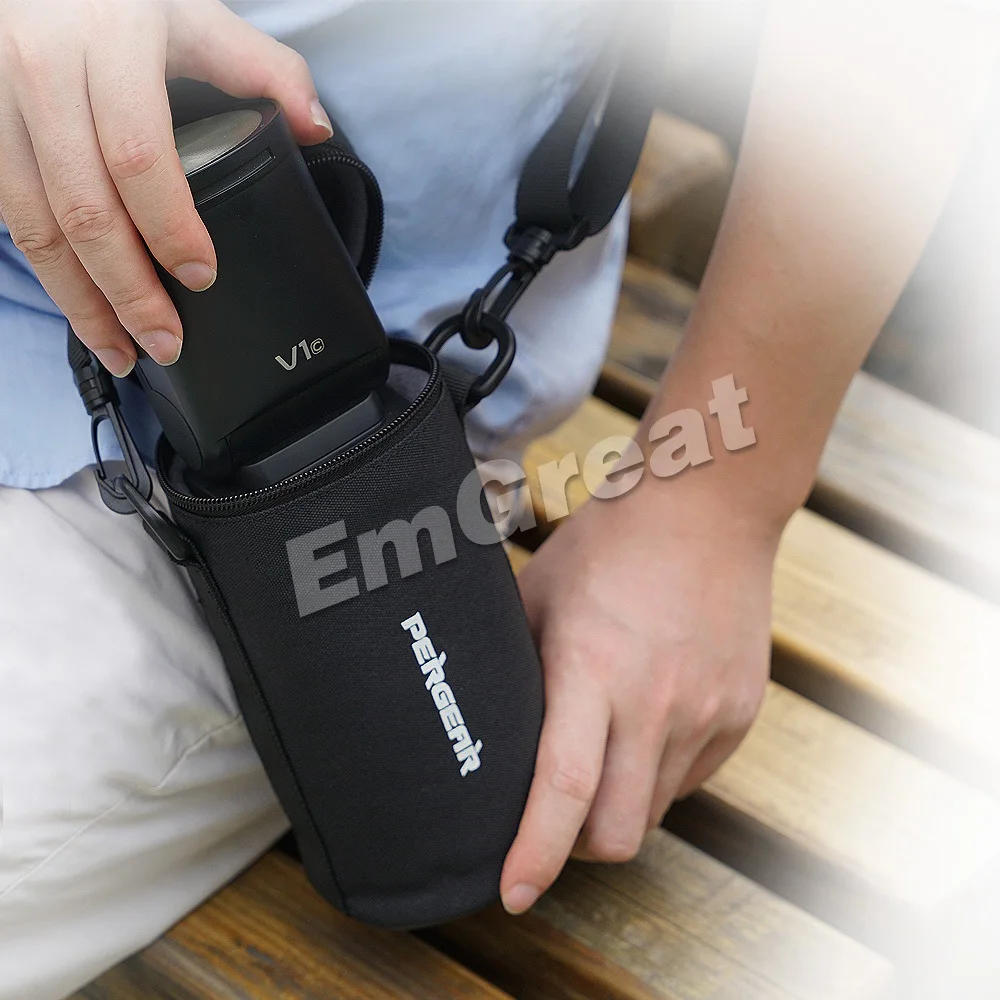 Godox V1 76 Вт круглая головка вспышка светильник V1C V1S ttl 1/8000s HSS 2600 мАч батарея для камеры sony Canon с сумкой