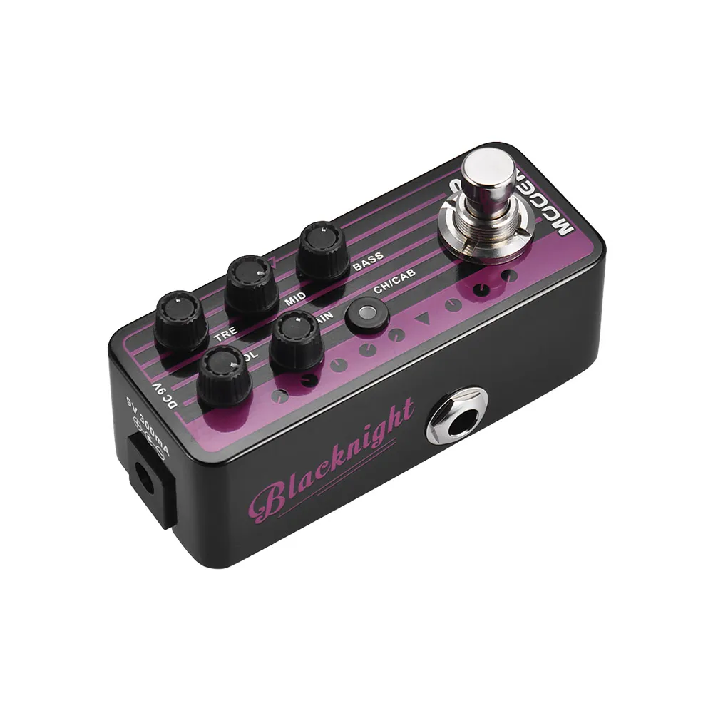 MOOER MICRO PREAMP Series 009 Blacknight Универсальный цифровой преампер преусилитель гитарный