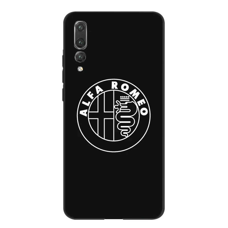 Desxz Cell Phone Case Silicone Alfa Romeo Logo For Huawei P Smart P8 P9 P10 P30 P20 Lite Pro Mini Cover - Цвет: B9