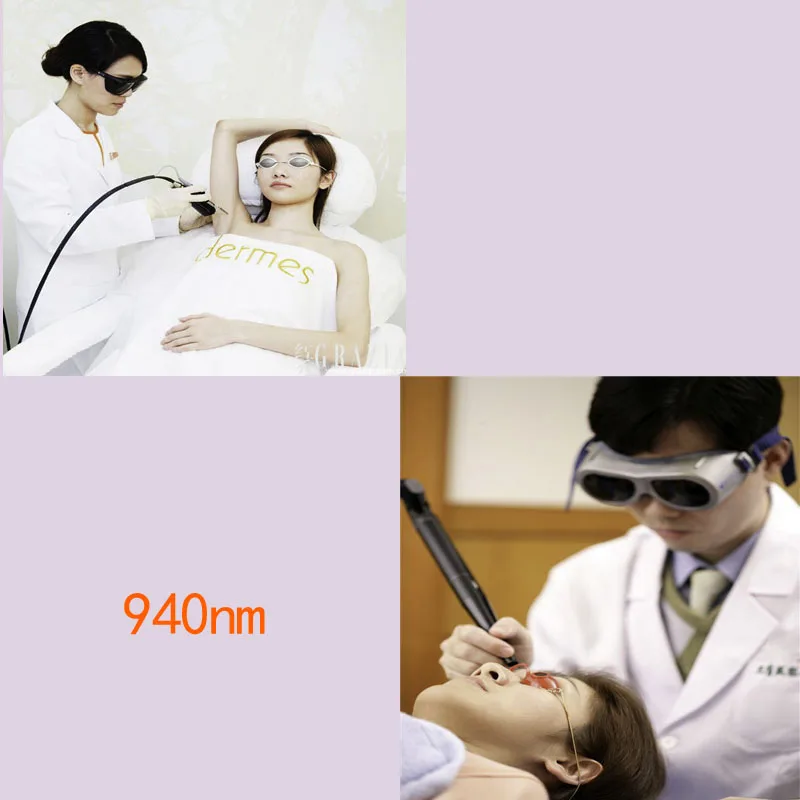 Weimeng 940nm laser safety goggles 910nm-1000nm OD 5+ for cosmetology instrument beauty machine protection | Инструменты