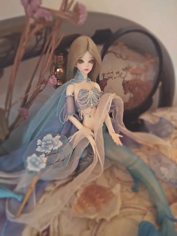 Высокое качество 1/6 кукла Русалочка бесплатные глаза SUDOLL