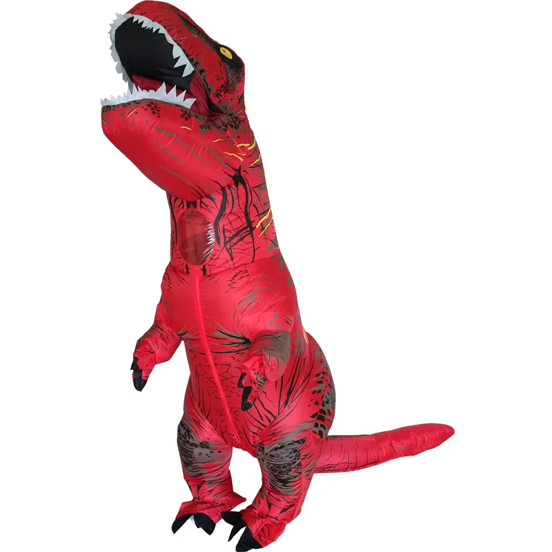 Вечерние тирекса для взрослых косплей Фэнтезийный надувной динозавр t rex Blowup T REX
