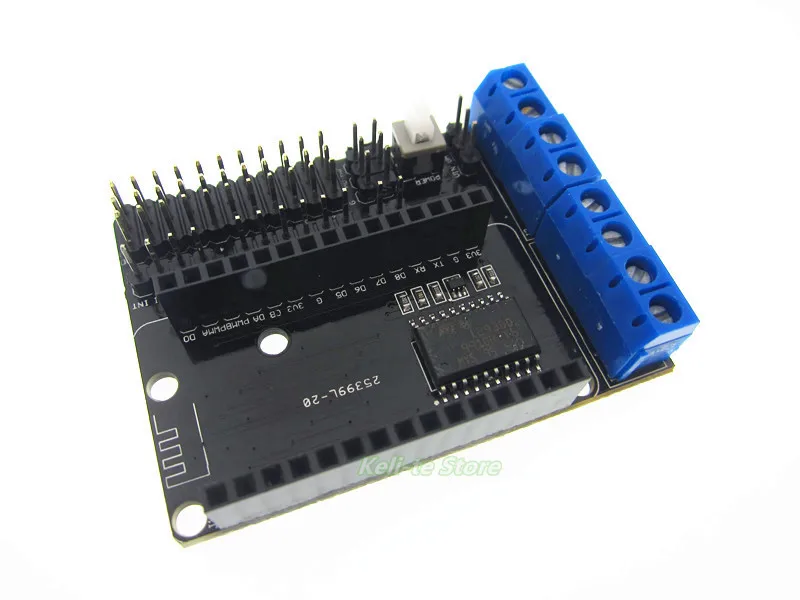 1 шт. NodeMCU щит для платы двигателя L293D ESP 12E из ESP8266 esp Набор diy радиоуправляемая