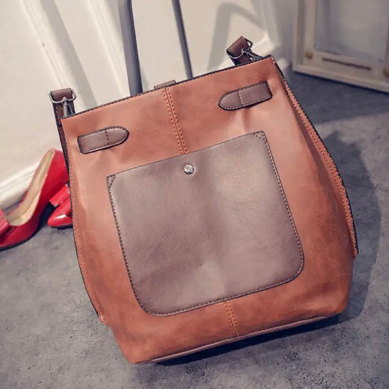 Новинка 2019 женские сумки-мессенджеры Сумки из искусственной кожи сумка-мешок