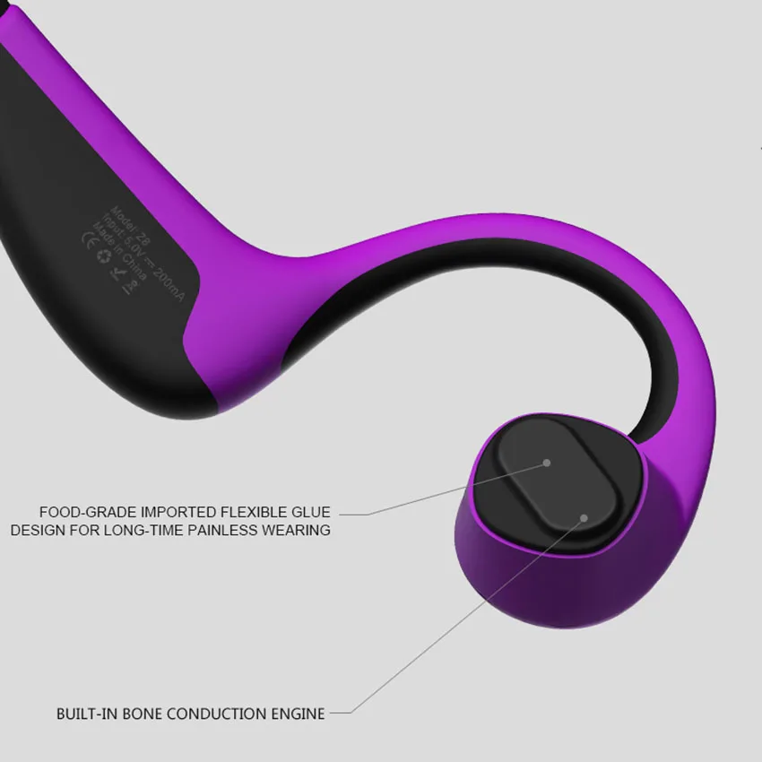 Беспроводные наушники Bluetooth 5 0 Z8 костной проводимости уличная спортивная