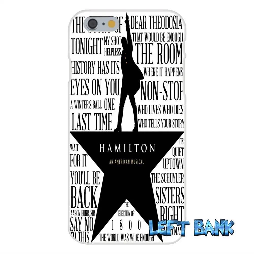 For iPhone 4 4S 5 5S 5C SE 6 6S 7 Plus Hamilton Logo Soft Silicone TPU Transparent Cover Case | Мобильные телефоны и