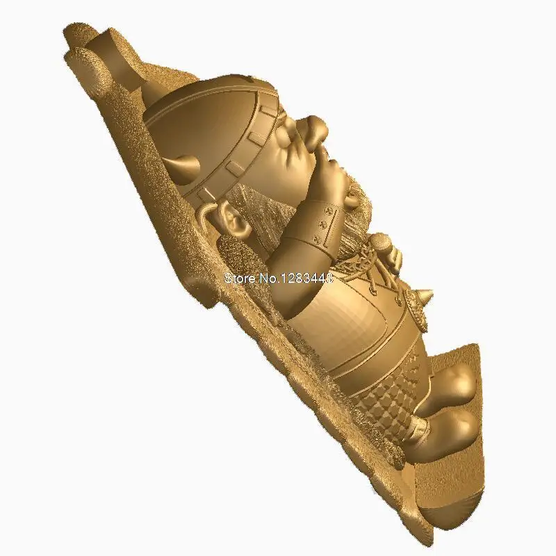 Рельеф Gnom 3d модели STL для ЧПУ формат модель stl рельеф artcam vectric aspire|stl relief|3d model stlmodel |