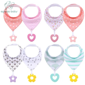 2 шт.лот, хлопковые нагрудники-бандана для новорожденных, детские нагрудники для кормления, детские нагрудники с рисунком, аксессуары для детской одежды