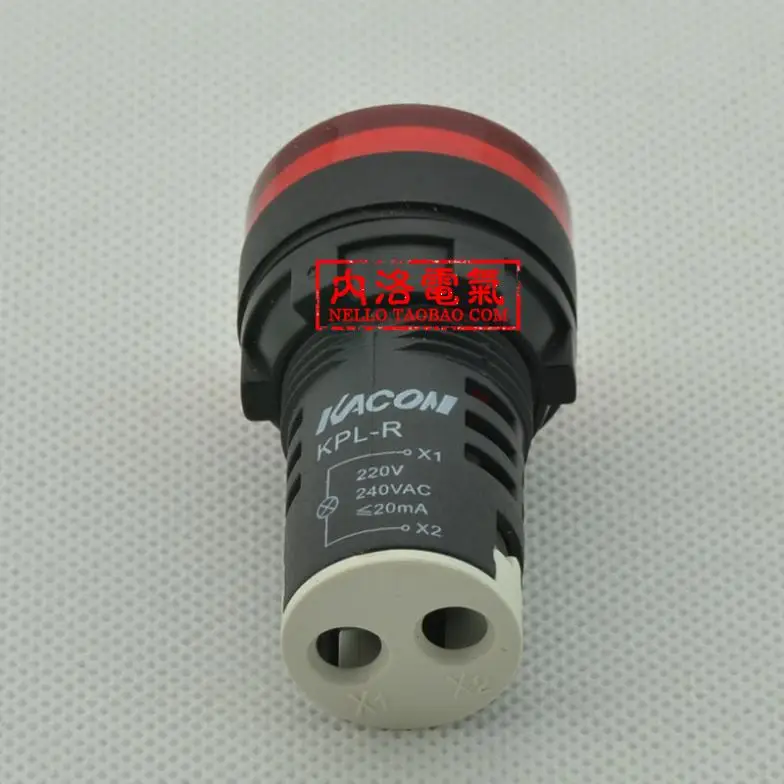 Фото [SA] Южная Корея Kaikun KACON 22 мм встроенный индикатор KPL-* A2 LED AC220V DC24V -- 10 шт./лот №3
