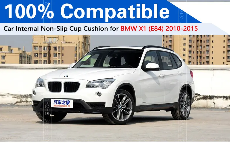 Для BMW X1 E84 2010 2015 противоскользящая резиновая чашка Подушка дверь паз коврик 13 шт