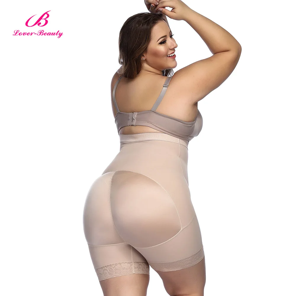 Lover beauty, подтяжка ягодиц, формирователь тела, Корректирующее белье для контроля жира, боди для всего тела, женские, плюс размер, попа, трусики A