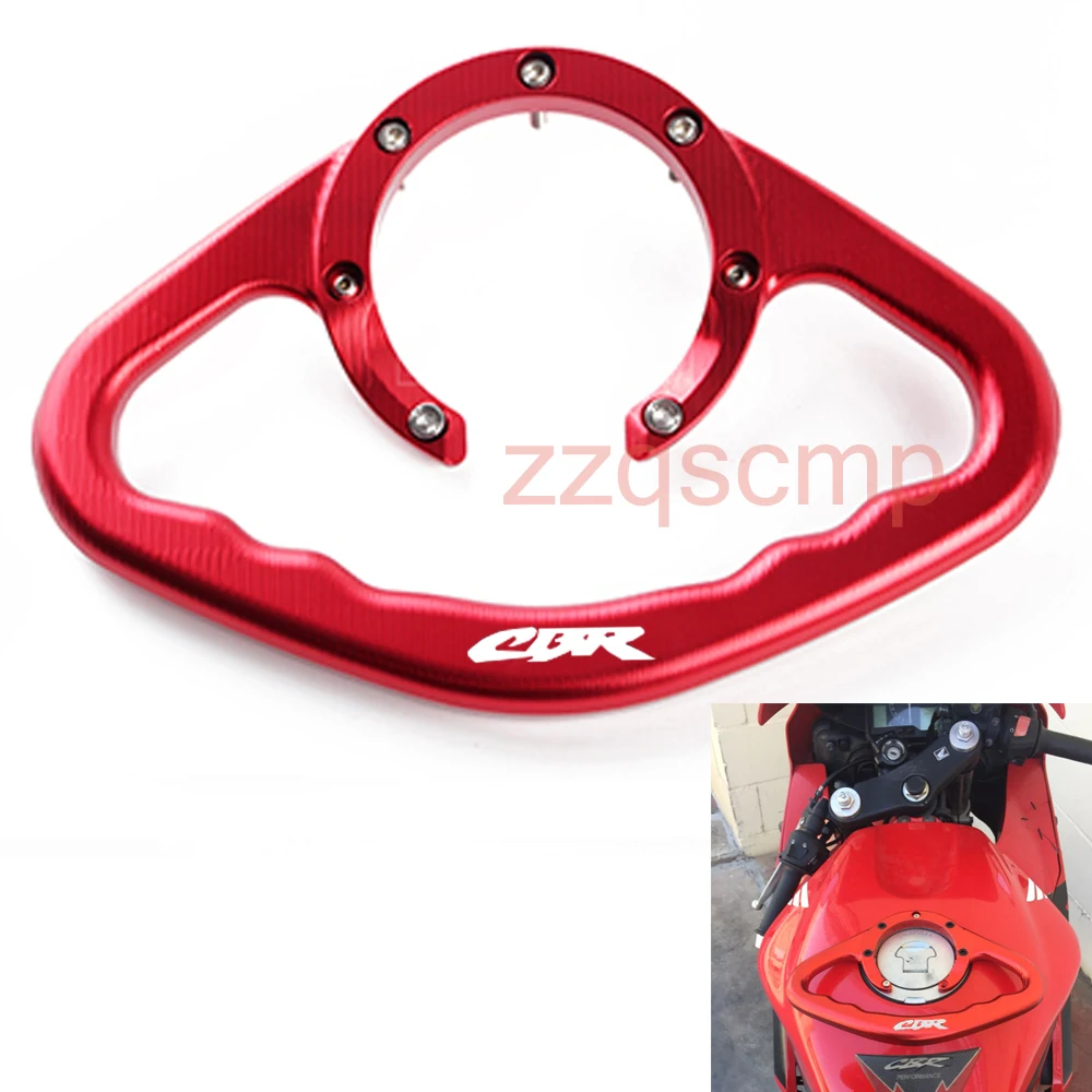 

For HONDA CBR600RR CBR1000RR CB1000R CB600F CB600 CB900 Hornet Passenger Handgrips Hand Grip Tank Grab Bar Handles Armrest Red