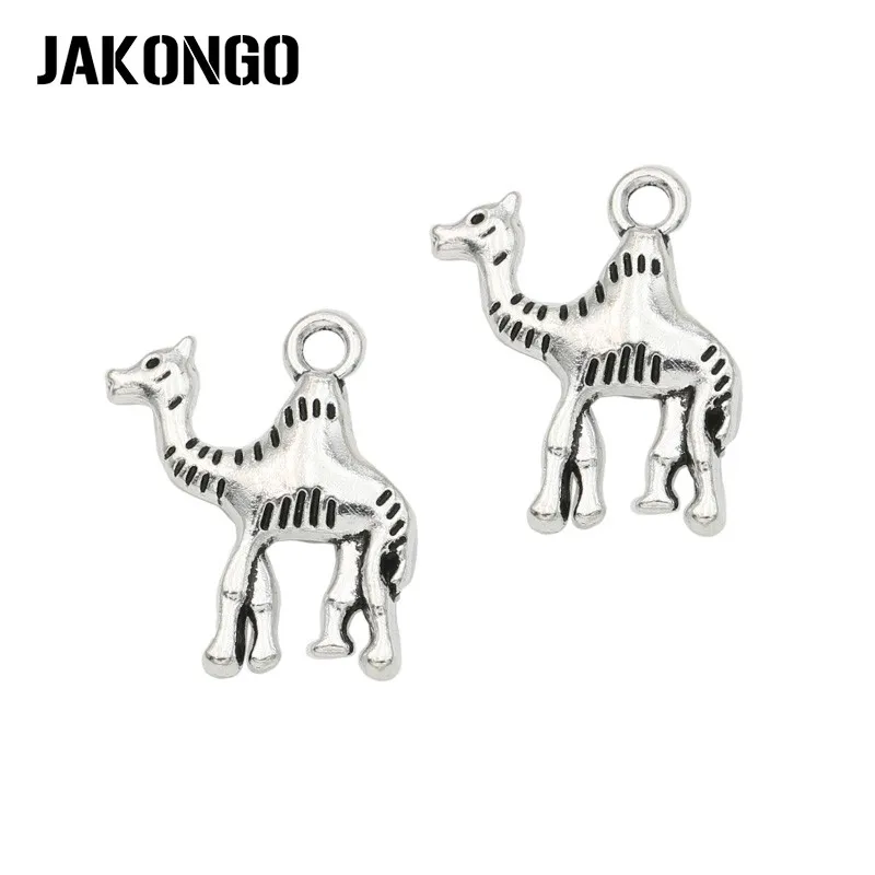 

Подвеска-Шарм «верблюд» из античного серебра JAKONGO для изготовления ювелирных изделий, браслетов, аксессуаров «сделай сам», ручная работа, ...