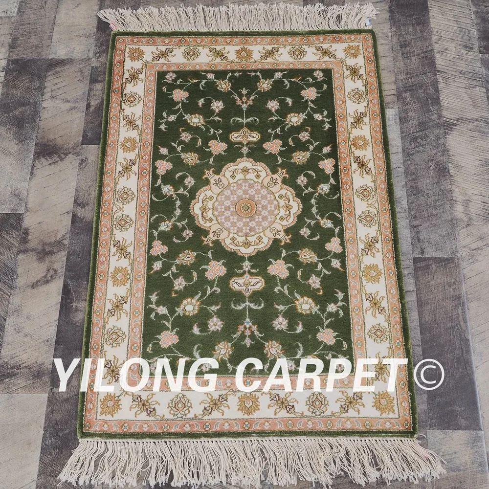 YILONG 2 'x 3' ручной работы персидский дизайнерский ковер изысканный тебриз