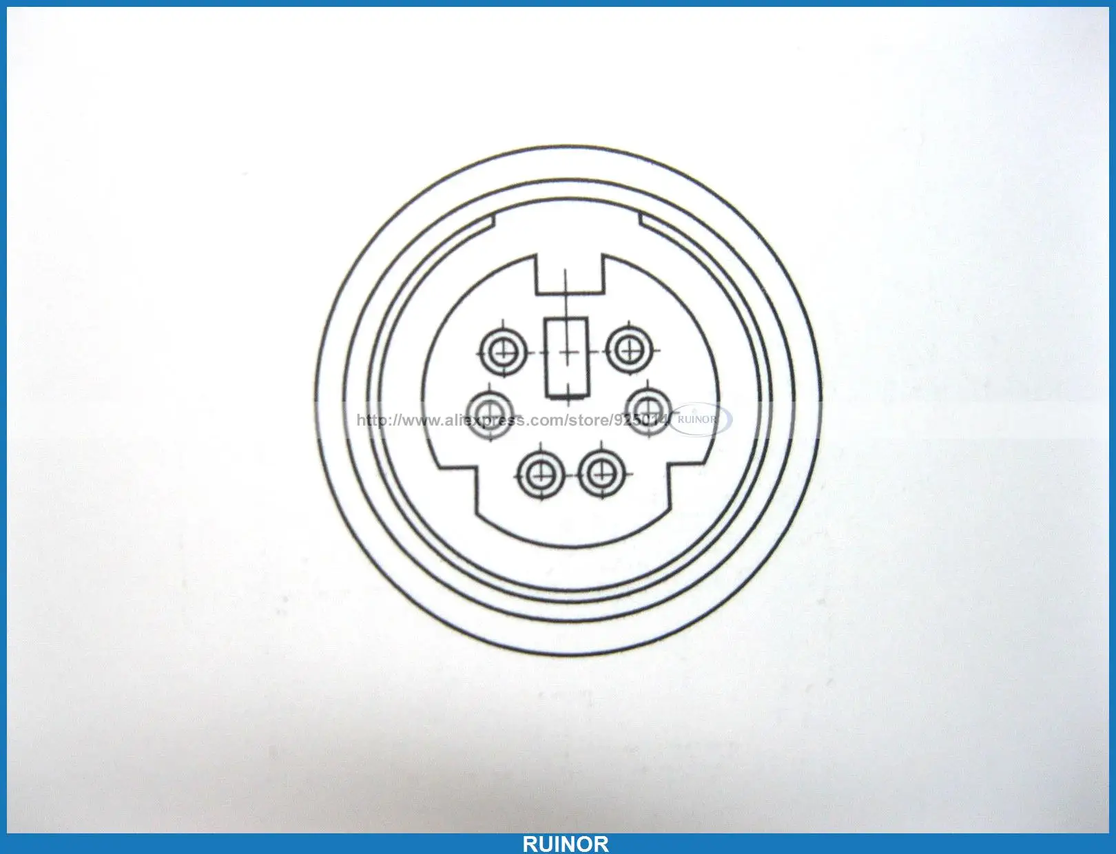 20 шт. мини 6 Pin круговой PCB крепление DIN разъем|connector circular|connector dinconnector |