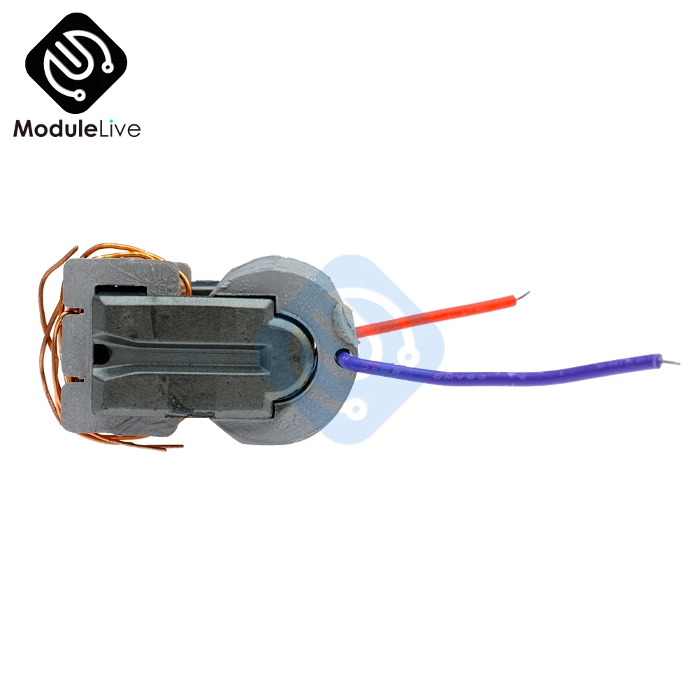 15KV DIY Набор высоковольтный генератор повышающий инвертор дуговая Зажигалка модуль катушки зажигания трансформатор электронные части набор 3,7 в