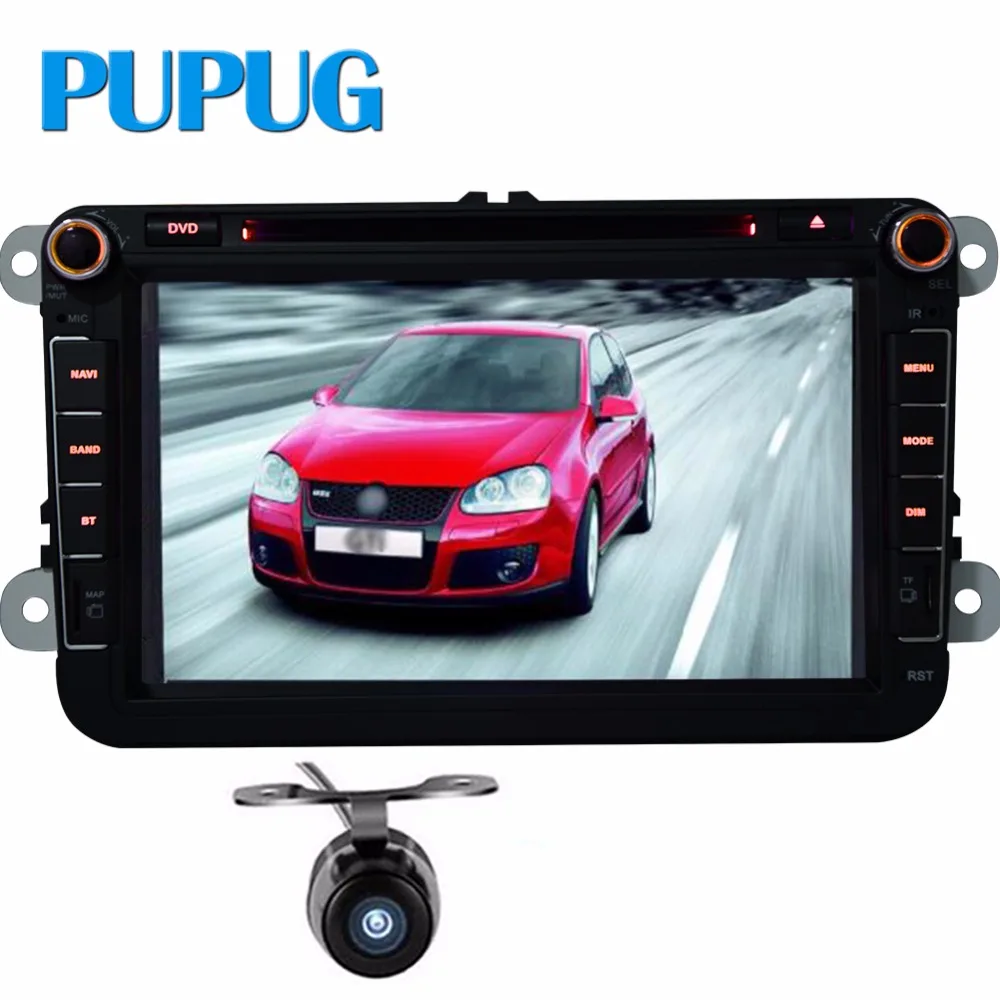 8 дюймов 2 din автомобильный DVD для Volkswagen/VW Гольф 4 5 6 touran passat B6 Sharan Jetta caddy транспортер