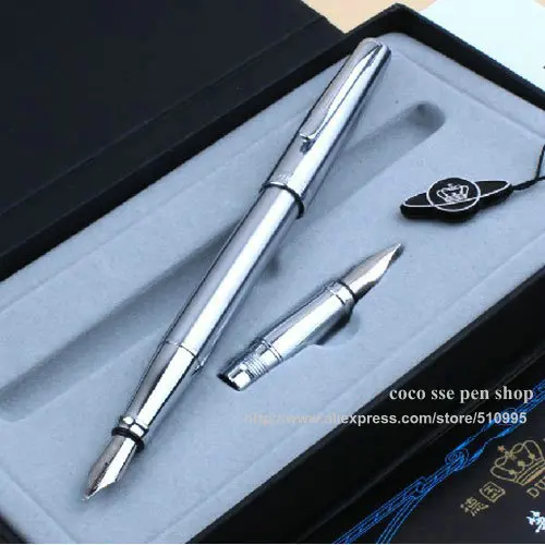 Модная перьевая ручка чисто белая с наконечником 209|nib pen|duke 209f nib |